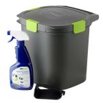 Bokashi Composter 14L + 500ml Liquid Bokashi Spray