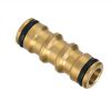 Hose Fittng - Brass 12mm click-on 12mm hose coupler