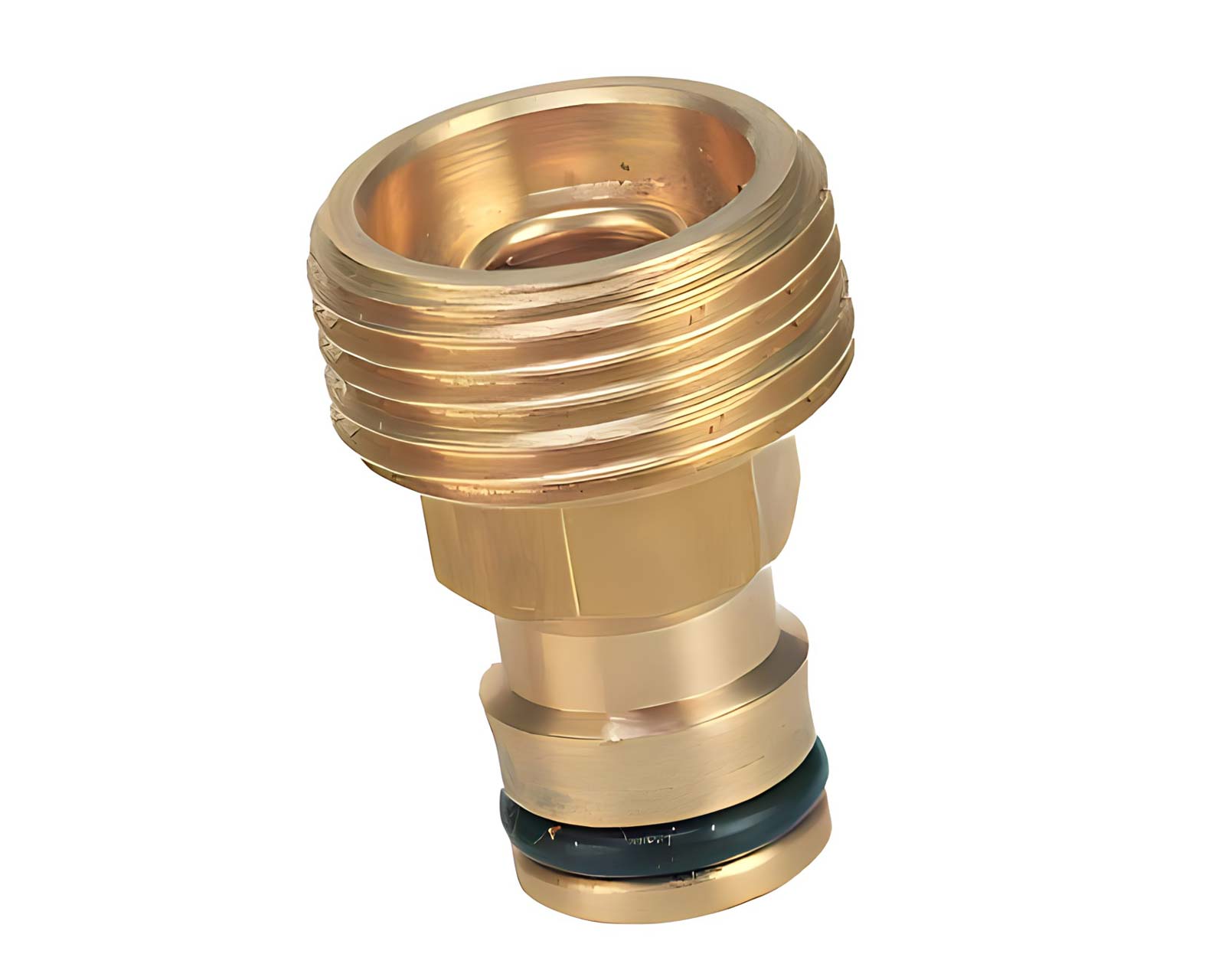Hose Fitting - Brass 12mm click-on 3/4 inch BSP spray adaptor NETA