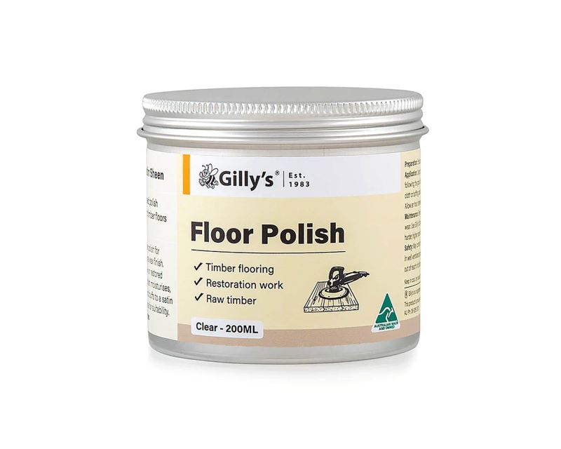 Floor Polish Wax for Pale Wood - Gilly's ®