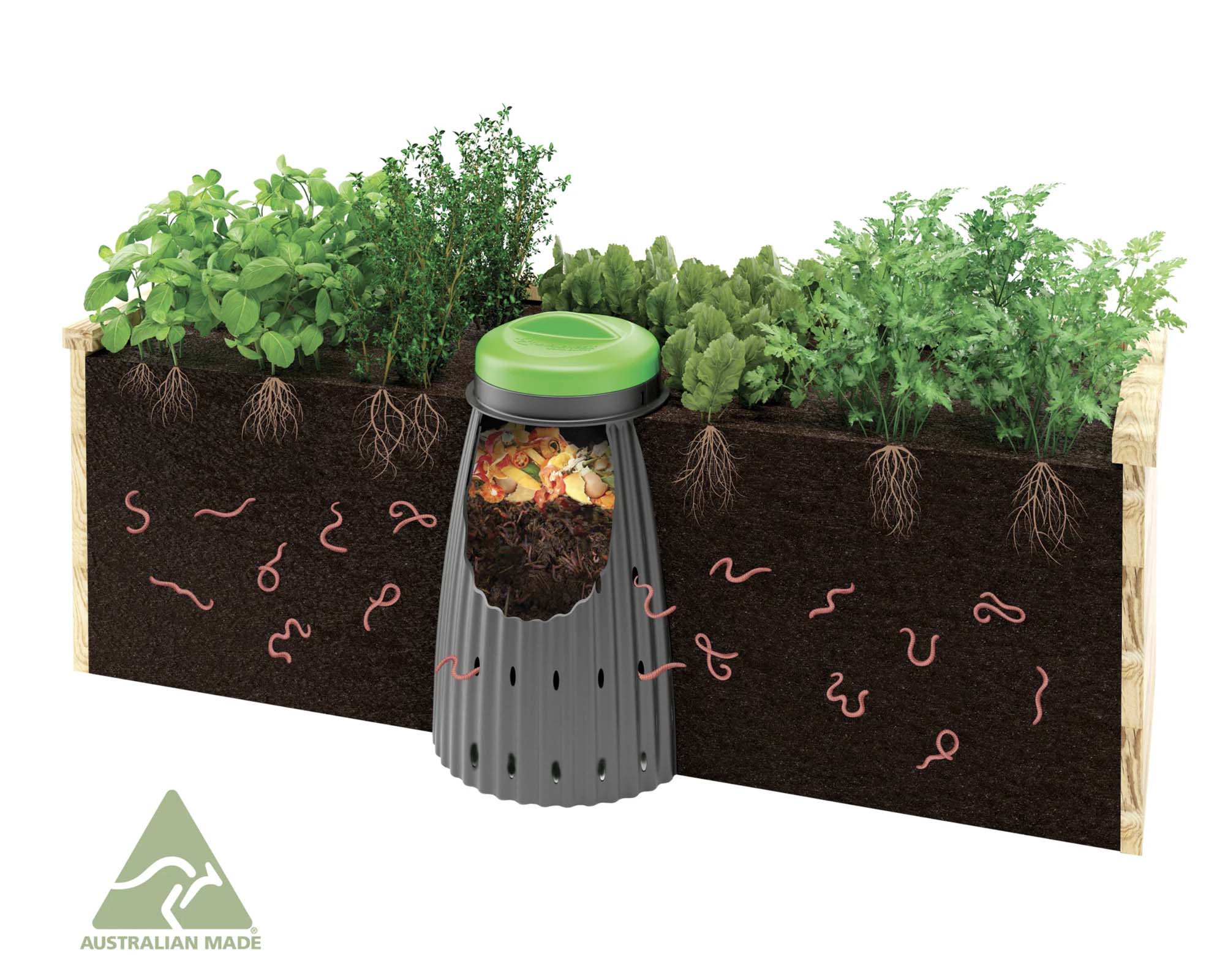 Worm Buffet (In-Ground Composter) - Tumbleweed