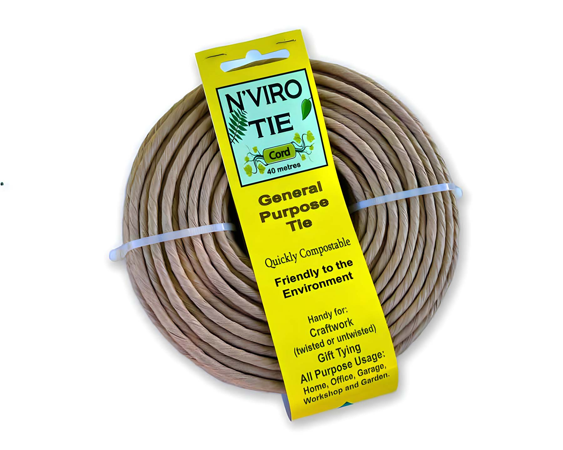 N'viro Tie - 40 meters of biodegradable and compostable twine