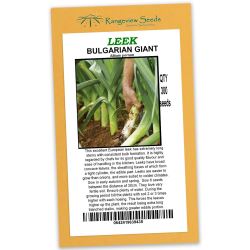 Leek Bulgarian Giant - Rangeview Seeds