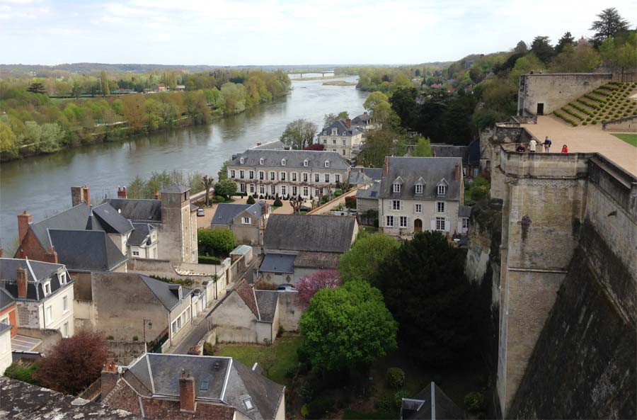 Chateau Amboise view of the Loire