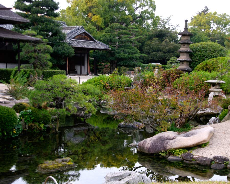 Korakuen Garden - Enyo-tei House Garden