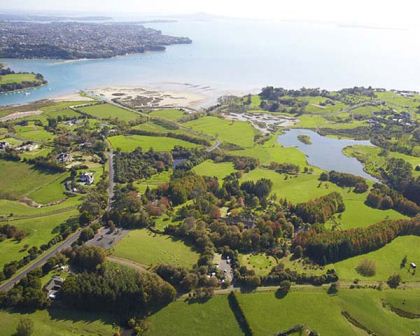 Ayrlies, Auckland, New Zealand - grounds and wetlands