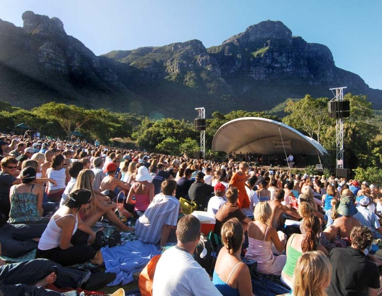 Also a great location for outdoor music events - Photographer:  Alice Notten, Kirstenbosch NBG