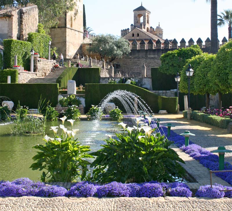 Alcazar Gardens - architecture and plantlife, wherever you look. photo Jill Triay