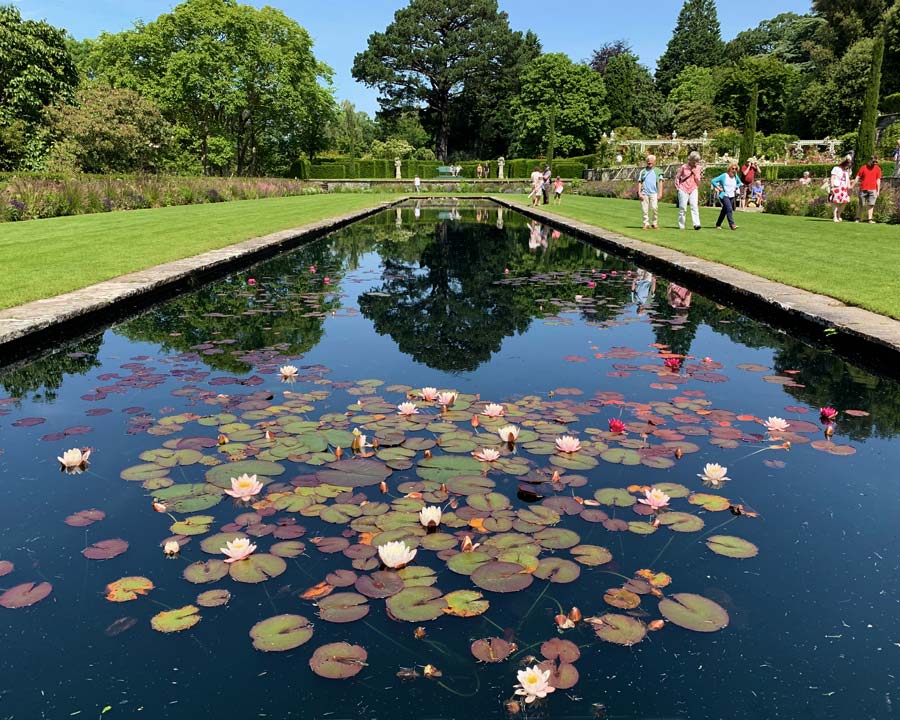 Bodnant Gardens, Conwy, North Wales - The Pin Mill Pond