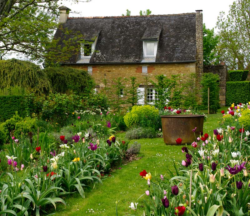 Le Jardin Fleuriste - Les Jardins du Manoir d'Eyrignac