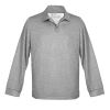 Mens Classic long sleeved Polo UPF 50+ Available in 3 colours, mid grey, silver and blue.  This is mid-grey