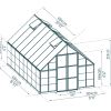 Balance Greenhouse - 10ft x 16ft (304cm x 484cm x 257cm)