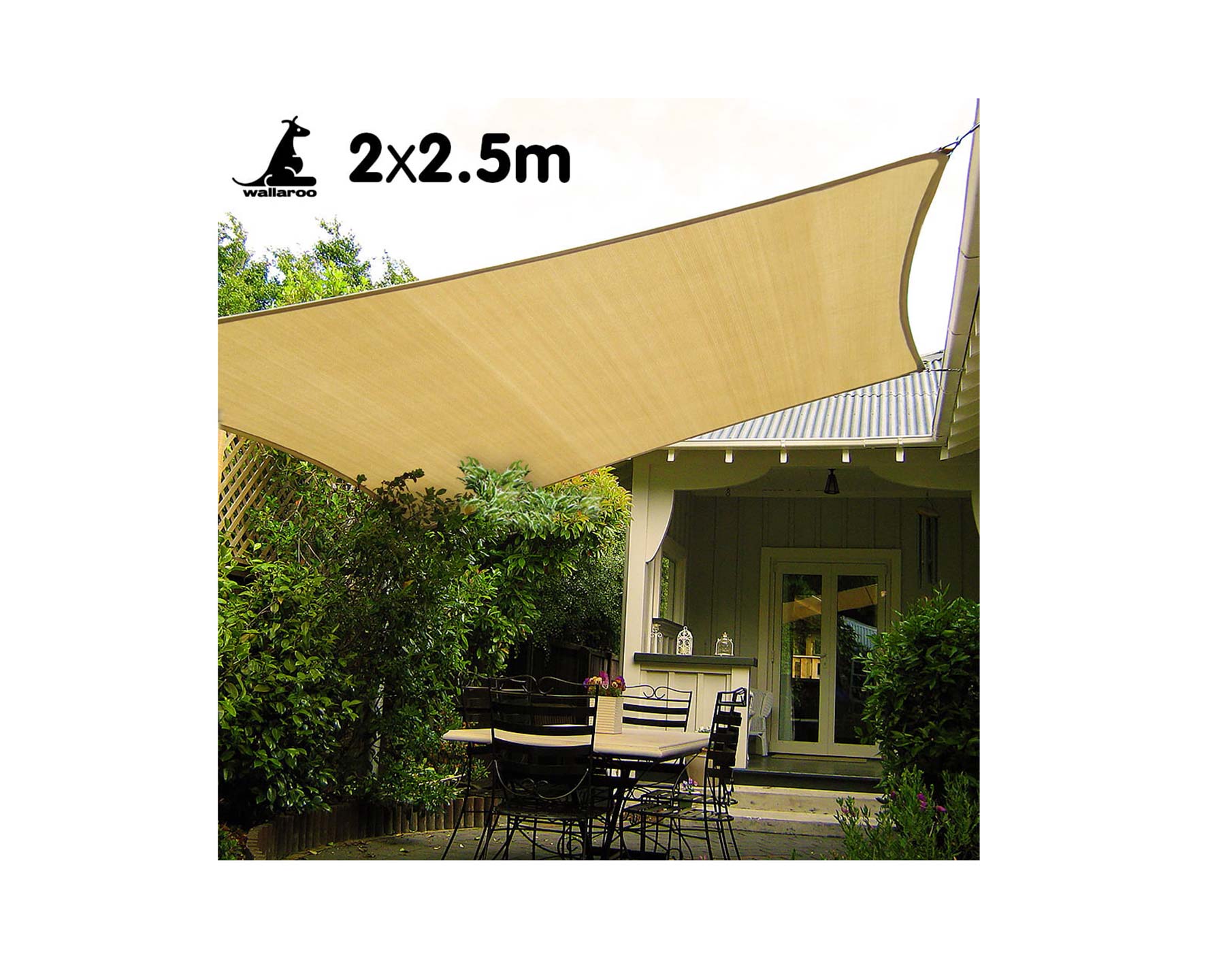 Enjoy shade in your garden this summer - Shadecloth - Sand