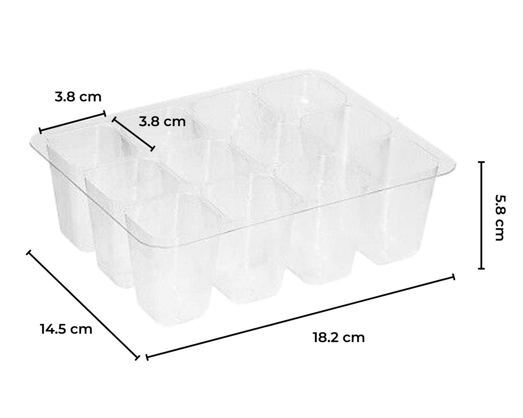 Seed Starter Tray - Seedling Tray dimensions