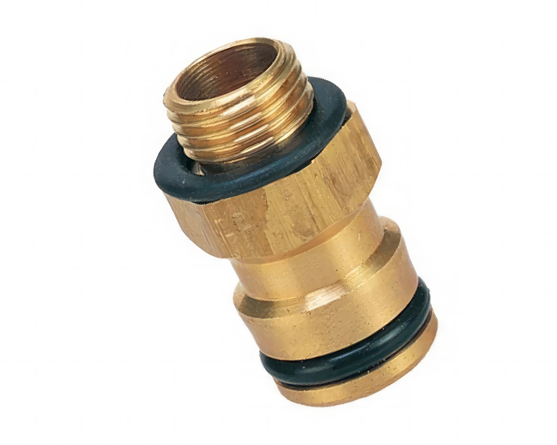 Hose Fitting - Brass 12mm click-on 1/4 inch BSP spray adaptor NETA