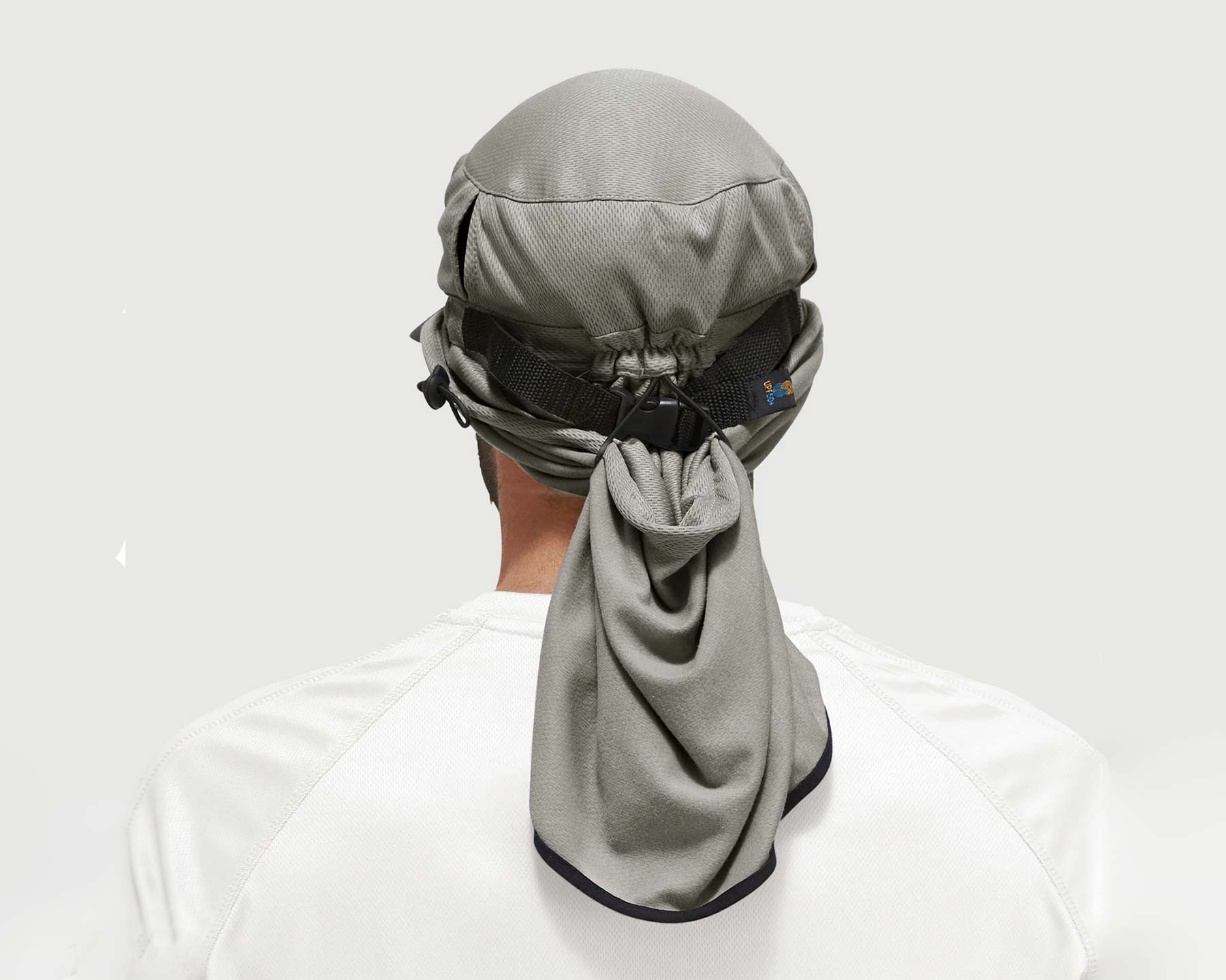 Adapt-a-Cap - Delta - Ultimate Sun Protection - Drawstring allows fabric to be protect the nose and lower faceNew design can be flipped over and tied at the back