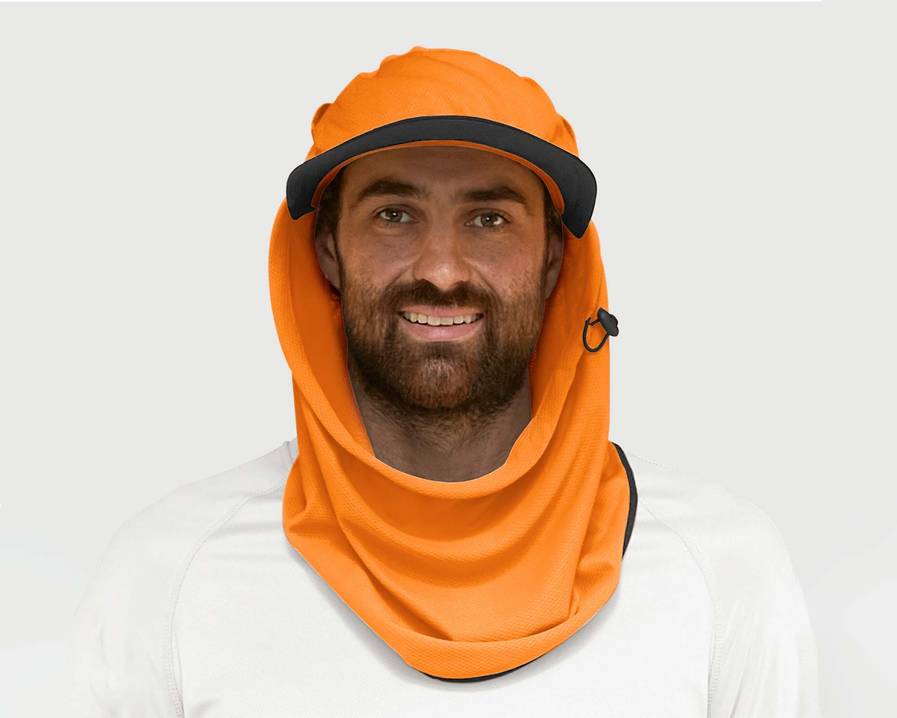 Adapt-a-Cap - Fluro Orange - Ultimate Sun Protection