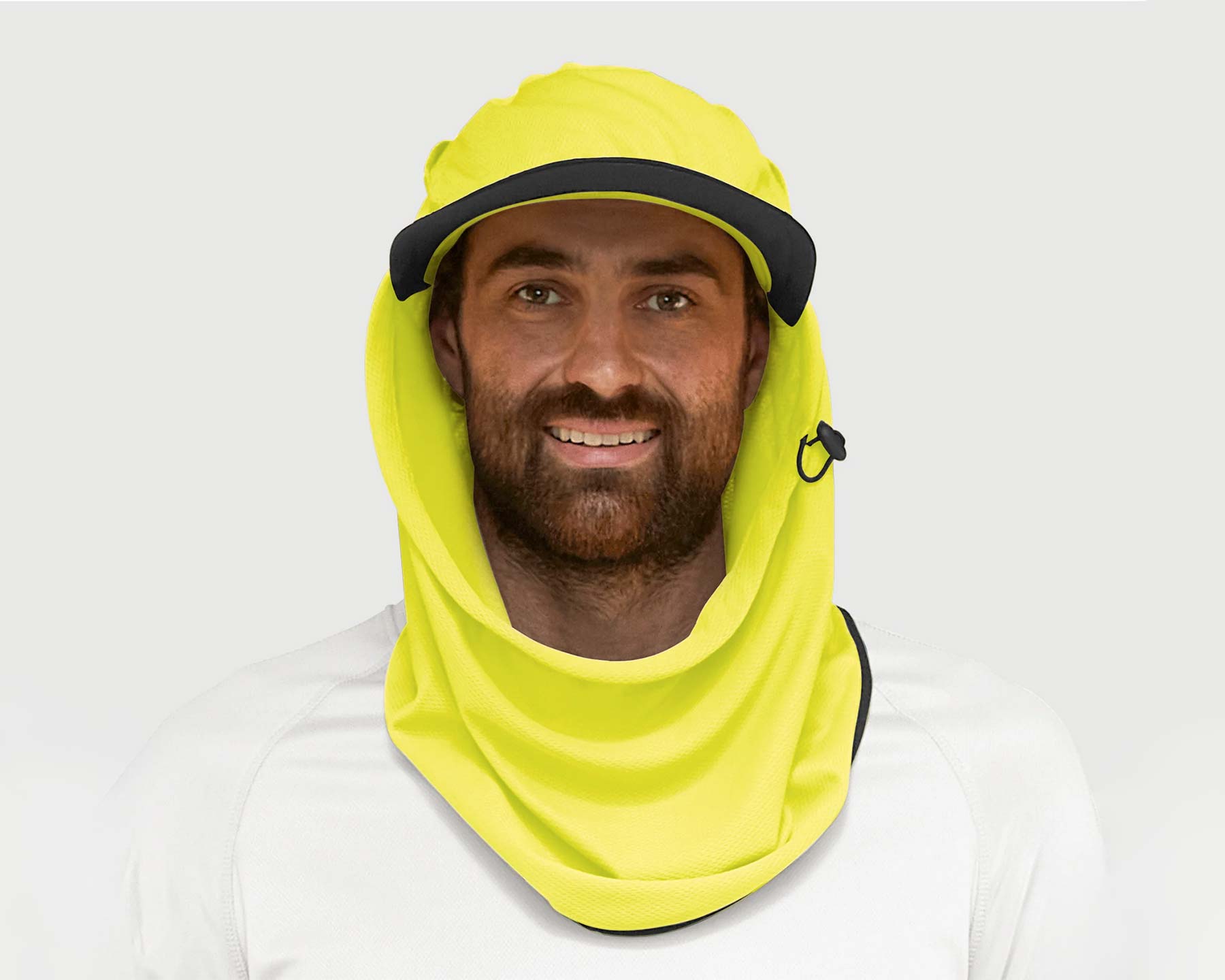 Adapt-a-Cap - Fluro Yellow - Ultimate Sun Protection