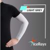 IceRays 50+ protective sleeves - light grey