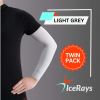 IceRays 50+ protective sleeves - light grey twinpack