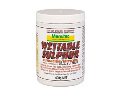 wettable sulphur manutec gardensonline