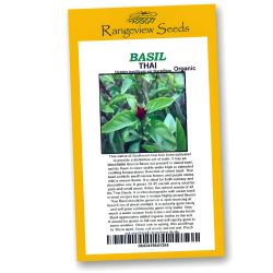 Basil Thai - Rangeview Seeds