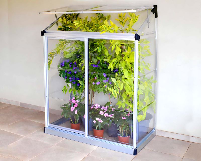 Lean-To Greenhouse 4'x2'