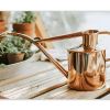 The Rowley Ripple Classic Indoor watering Can in Copper