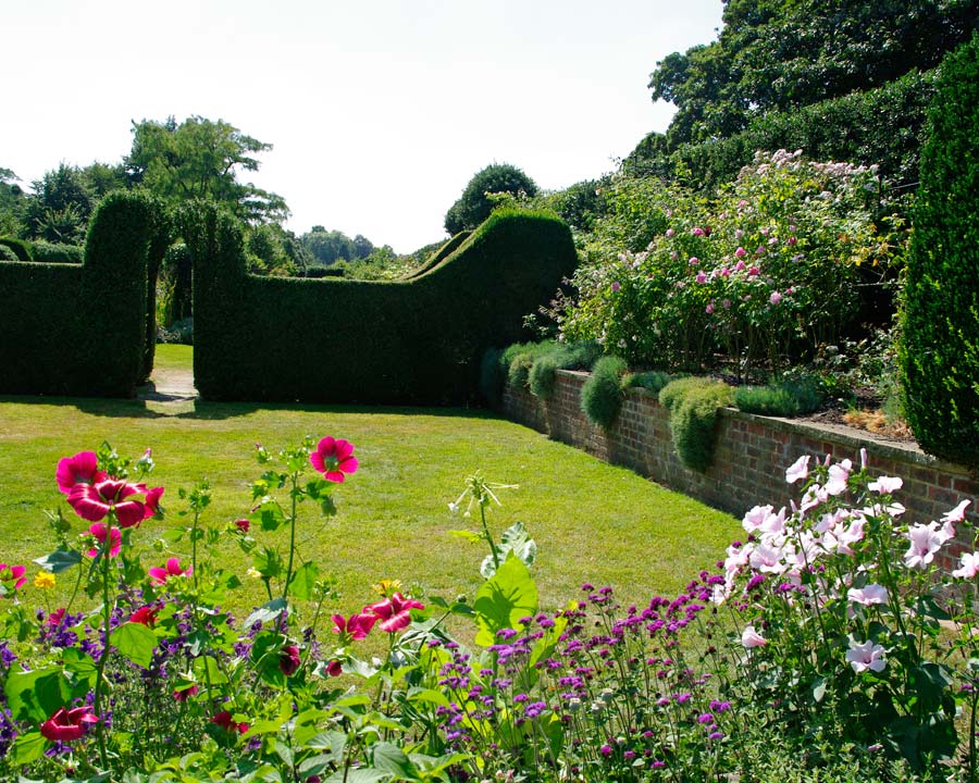 Hatfield House West Garden - The Sundial Garden