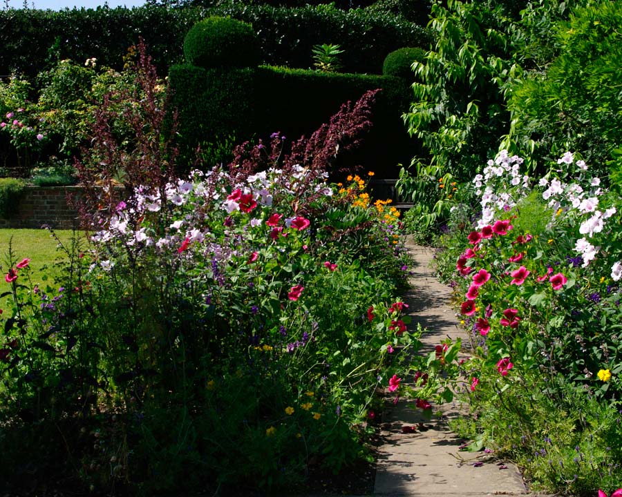 Hatfield House West Garden - The Sundial Garden