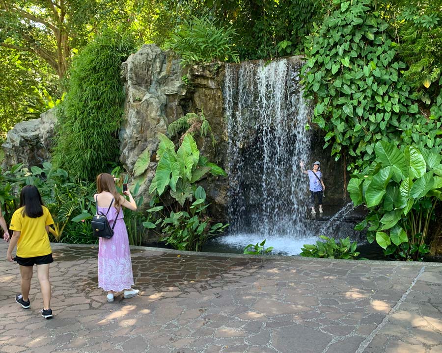 Singapore Botanic Gardens, Waterfall