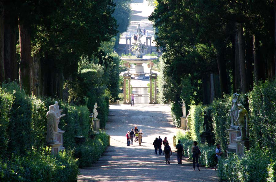 Don't leave Florence without a walk through the Boboli Gardens - after a hard days queueing at the Ufizi Gallery you will need a break.
