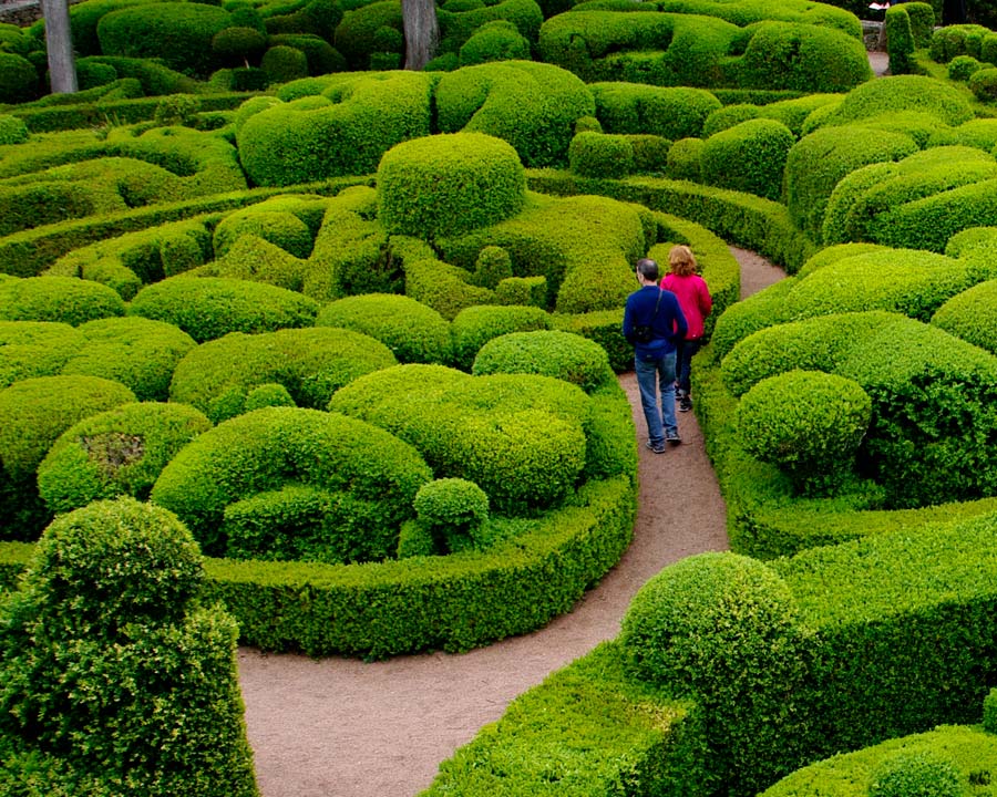 Not so much a maze - as amazing  - The Gardens of Marqueyssac